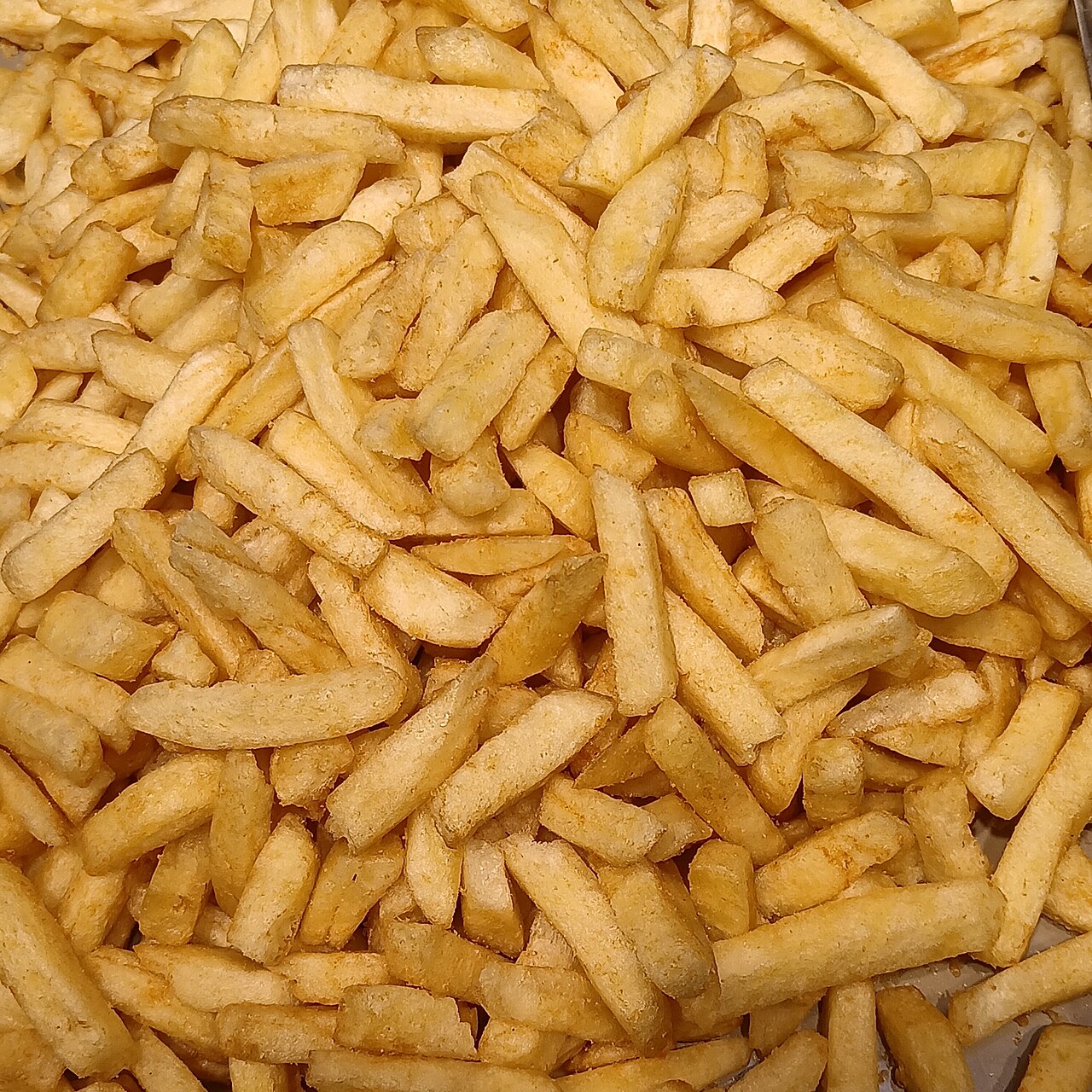 Papas fritas doradas